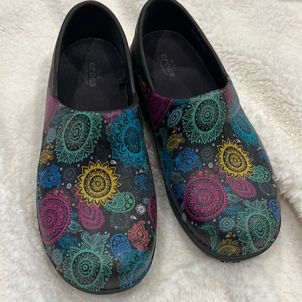 Crocs Neria Pro II Women's Work Shoes‎ Multi Color